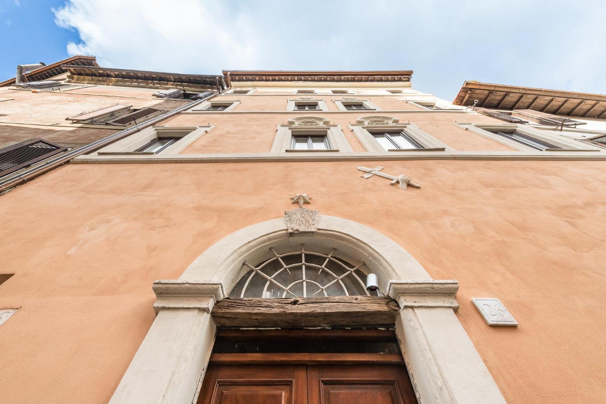 Apartmán La Gatta De Lisa Řím Exteriér fotografie